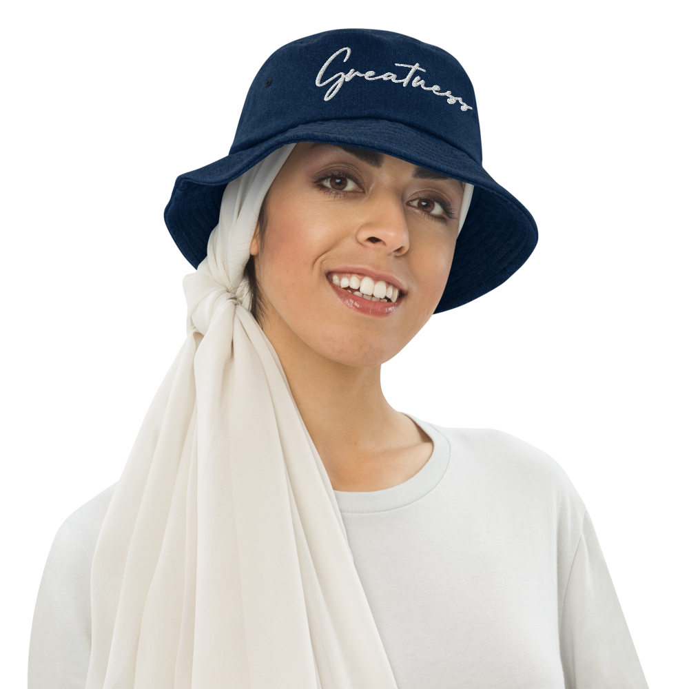 EPIC GREATNESS – Signature – Denim Bucket Hat – Style 2 - DR. EPIC