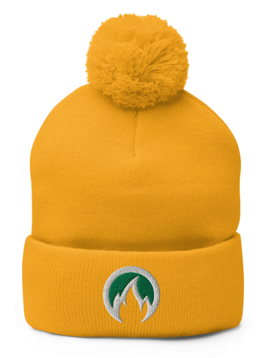 Green Bay Packers Pom Pom Vintage Beanie 